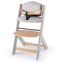 Kinderkraft Enock - krzesełko do karmienia 3w1 z poduszką | Grey Wood Pillow - 5