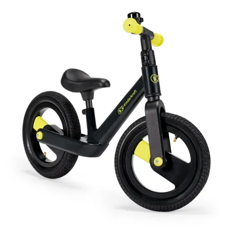 Kinderkraft GoSwift - lekki rowerek biegowy | Black Volt (czarny) - 5