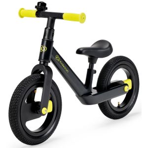Kinderkraft GoSwift - lekki rowerek biegowy | Black Volt (czarny)