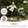 Kinderkraft Helsi - trójkołowy wózek biegowy do 22 kg | Deep Black (czarny) - 7