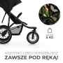 Kinderkraft Helsi - trójkołowy wózek biegowy do 22 kg | Deep Black (czarny) - 6