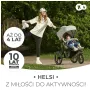 Kinderkraft Helsi - trójkołowy wózek biegowy do 22 kg | Dust Grey (szary) - 8