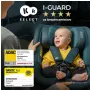 Kinderkraft i-Guard 360 - obrotowy fotelik samochodowy i-Size ~0-18 kg | Cool Grey - 10
