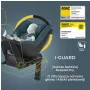Kinderkraft i-Guard 360 - obrotowy fotelik samochodowy i-Size ~0-18 kg | Cool Grey - 9