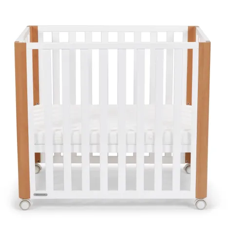 Kinderkraft Koya - drewniane łóżeczko dziecięce 4w1 z funkcją dostawki 120x60 | Biały - 6