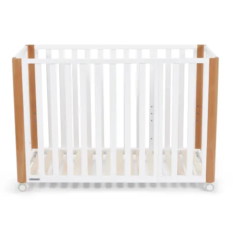 Kinderkraft Koya - drewniane łóżeczko dziecięce 4w1 z funkcją dostawki 120x60 | Biały - 5