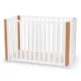 Kinderkraft Koya - drewniane łóżeczko dziecięce 4w1 z funkcją dostawki 120x60 | Biały - 12