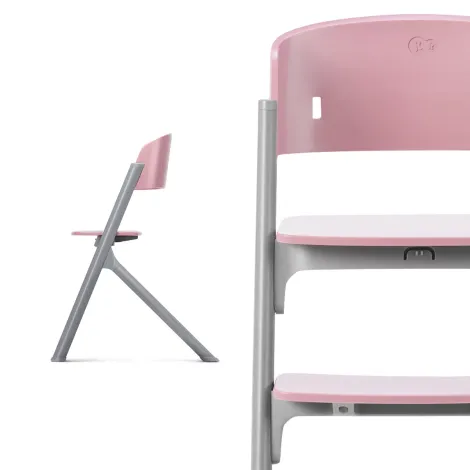 Kinderkraft Livy - krzesełko do karmienia 3w1, zestaw z akcesoriami | Aster Pink - 6