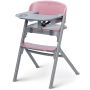 Kinderkraft Livy - krzesełko do karmienia 3w1, zestaw z akcesoriami | Aster Pink - 2