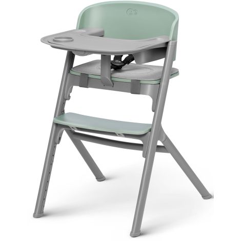 Kinderkraft Livy - krzesełko do karmienia 3w1, zestaw z akcesoriami | Olive Green