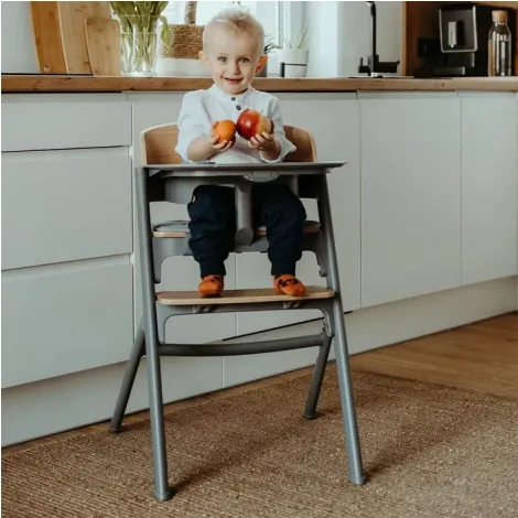 Kinderkraft Livy - krzesełko do karmienia 3w1, zestaw z akcesoriami | Olive Green - 14