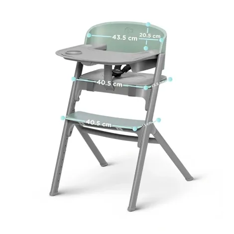 Kinderkraft Livy - krzesełko do karmienia 3w1, zestaw z akcesoriami | Olive Green - 15