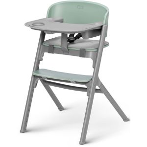 Kinderkraft Livy - krzesełko do karmienia 3w1, zestaw z akcesoriami | Olive Green