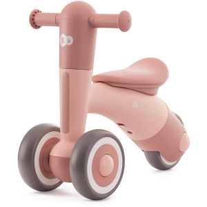 Kinderkraft MINIBI - rowerek biegowy, jeździk i pchacz w jednym | Candy Pink (różowy)