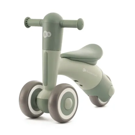 Kinderkraft MINIBI - rowerek biegowy, jeździk i pchacz w jednym | Leaf Green (zielony) - 7