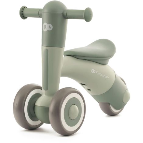 Kinderkraft MINIBI - rowerek biegowy, jeździk i pchacz w jednym | Leaf Green (zielony)