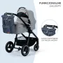 Kinderkraft Moonpack - plecak do wózka 2w1 | Confetti Denim Granatowy - 5