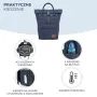 Kinderkraft Moonpack - plecak do wózka 2w1 | Confetti Denim Granatowy - 3