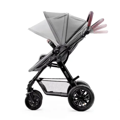 Kinderkraft Moov - wózek wielofunkcyjny 3w1 | Grey (szary) - 7