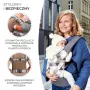Kinderkraft Nino - ergonomiczne nosidełko dla dzieci | Confetti Denim - 7