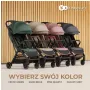 Kinderkraft Nubi 2 - lekki wózek spacerowy do 24 kg | Mystic Green (zielony) - 12