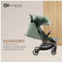 Kinderkraft Nubi 2 - lekki wózek spacerowy do 24 kg | Mystic Green (zielony) - 10