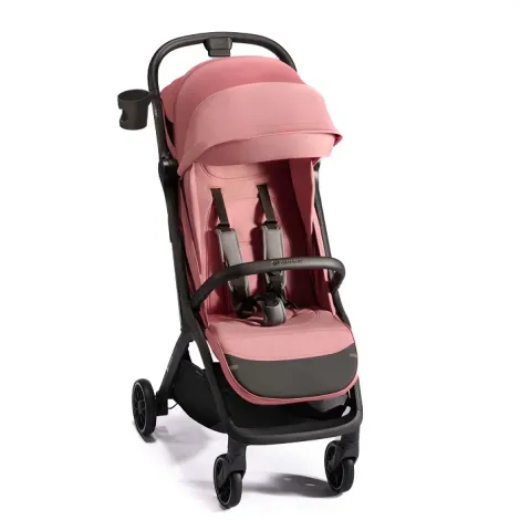 Kinderkraft Nubi 2 - lekki wózek spacerowy do 24 kg | Pink Quartz (różowy) - 5