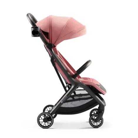 Kinderkraft Nubi 2 - lekki wózek spacerowy do 24 kg | Pink Quartz (różowy) - 2