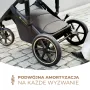 Kinderkraft Prime 2 - wielofunkcyjny wózek dziecięcy 2w1 | Sandrose Beige (beżowy) - 13