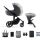 Kinderkraft Prime 2 - wielofunkcyjny wózek dziecięcy 2w1 | Shadow Grey (szary)