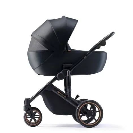 Kinderkraft Prime 2 - wielofunkcyjny wózek dziecięcy 2w1 | Venezian Black (czarny) - 2