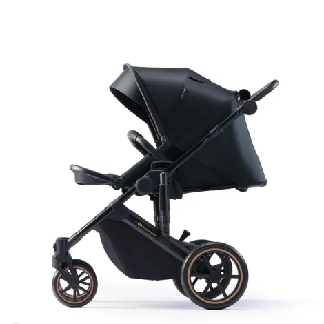 Kinderkraft Prime 2 - wielofunkcyjny wózek dziecięcy 2w1 | Venezian Black (czarny) - 4