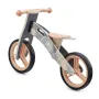 Kinderkraft Runner - drewniany rowerek biegowy | Nature Grey (drewniany szary) - 5