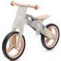 Kinderkraft Runner - drewniany rowerek biegowy | Nature Grey (drewniany szary) - 2