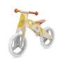 Kinderkraft Runner - drewniany rowerek biegowy | Nature Yellow (drewniany żółty) - 4
