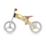 Kinderkraft Runner - drewniany rowerek biegowy | Nature Yellow (drewniany żółty) - 7