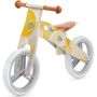 Kinderkraft Runner - drewniany rowerek biegowy | Nature Yellow (drewniany żółty) - 2